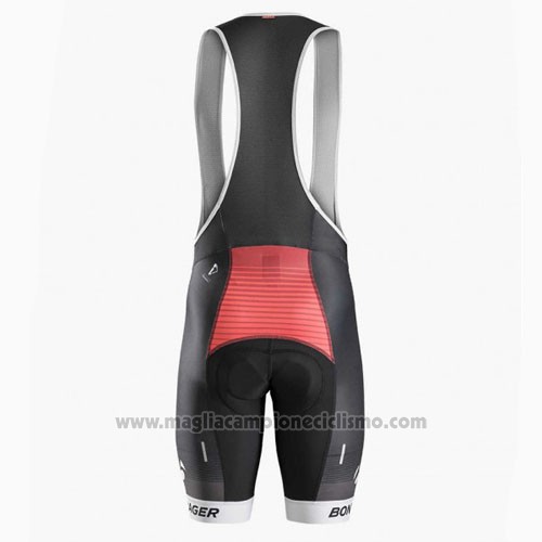 2016 Abbigliamento Ciclismo Trek Bontrager Rosso e Nero Manica Corta e Salopette